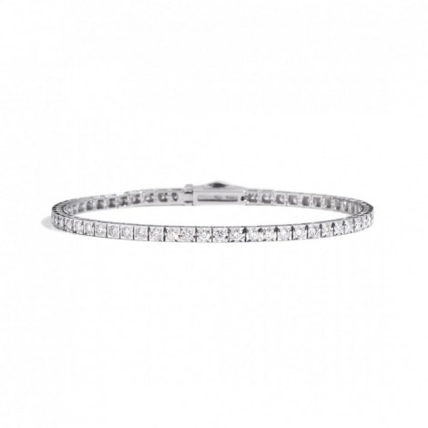 Recarlo Bracciale Tennis Oro bianco e Diamanti 0,30 ct T39SE881/D - miniatura