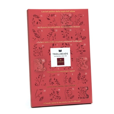 Calendario dell’Avvento Trollbeads 2025 x Domori