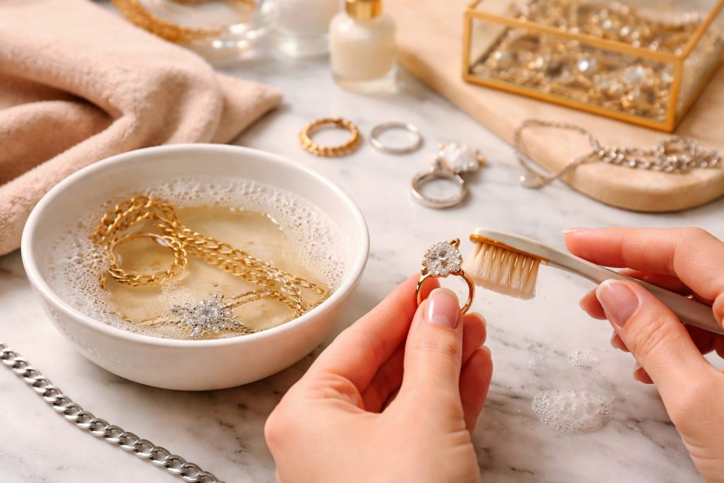 Come pulire i gioielli